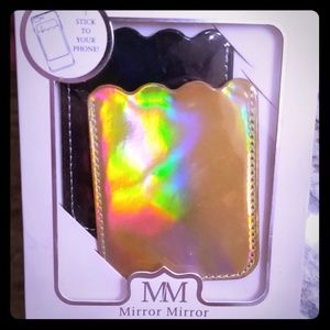 Cell phone card holder